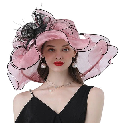 Chapeau de Mariage - Rose - M (56 - 58cm) | La boutique du chapeau