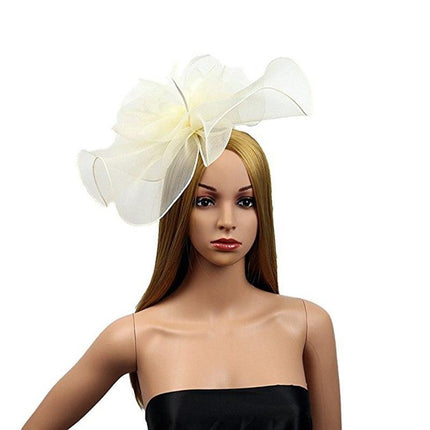 Chapeau de mariage haute qualité - Bleu - | La boutique du chapeau