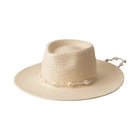 Chapeau de paille avec ficelle - Beige - M (56 - 58cm) | La boutique du chapeau