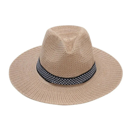 Chapeau de paille d'été - Kaki - M (56 - 58cm) | La boutique du chapeau