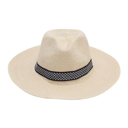 Chapeau de paille d'été - Beige - M (56 - 58cm) | La boutique du chapeau