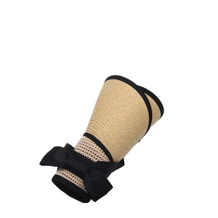 Chapeau de paille d'été pour femmes - Beige - Ajustable (du 54 au 59) | La boutique du chapeau