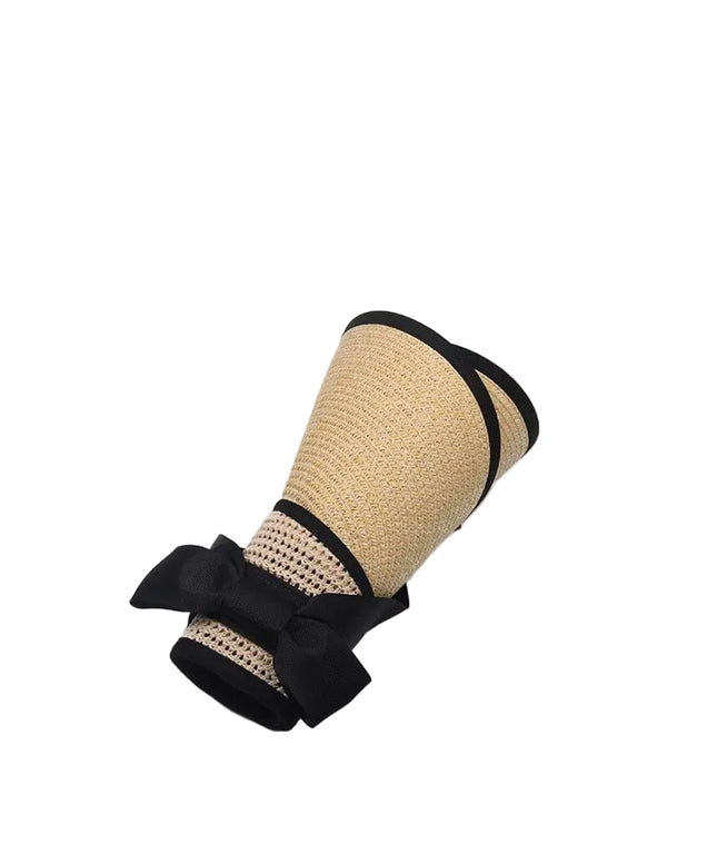 Chapeau de paille d'été pour femmes - Beige - Ajustable (du 54 au 59) | La boutique du chapeau
