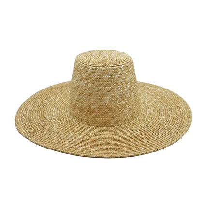 Chapeau de paille haut - Beige - M (56 - 58cm) | La boutique du chapeau