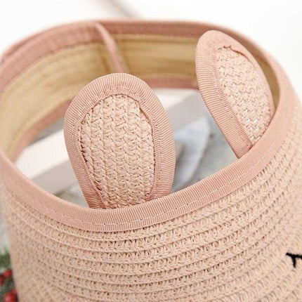 Chapeau de paille pour enfants - Khaki - XS (52 - 53cm) | La boutique du chapeau