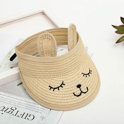 Chapeau de paille pour enfants - Beige - XS (52 - 53cm) | La boutique du chapeau