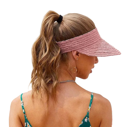 Chapeau de Paille Respirant - Noir - Ajustable (du 54 au 59) | La boutique du chapeau