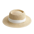 Beige/blanc / M (56-58cm)