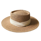 Marron/blanc / M (56-58cm)