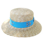 Blanc / bleu / M (56-58cm)