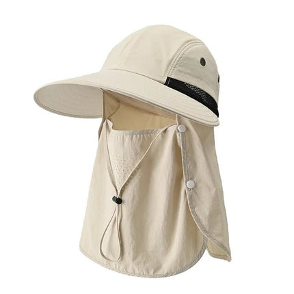 Chapeau de pêche ajustable - Blanc - M (56 - 58cm) | La boutique du chapeau