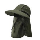 Chapeau de pêche ajustable - Vert - M (56 - 58cm) | La boutique du chapeau