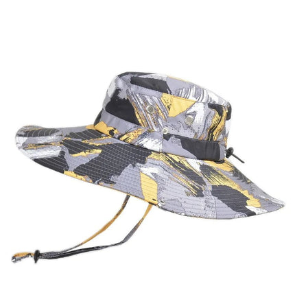 Chapeau de pêche en coton - Jaune - M (56 - 58cm) | La boutique du chapeau
