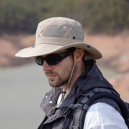 Chapeau de pêche homme - Beige - M (56 - 58cm) | La boutique du chapeau