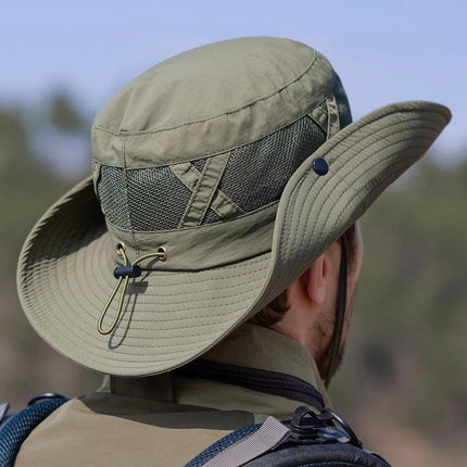 Chapeau de pêche homme - Vert - M (56 - 58cm) | La boutique du chapeau