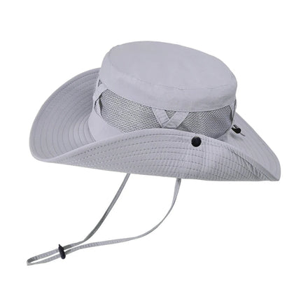 Chapeau de pêche homme - Gris - M (56 - 58cm) | La boutique du chapeau