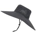 Chapeau de pêche homme grande taille - Noir - L (58 - 59cm) | La boutique du chapeau