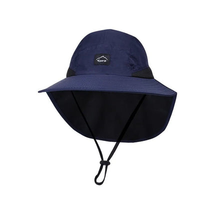 Chapeau de pêche imperméable - Bleu marine - M (56 - 58cm) | La boutique du chapeau