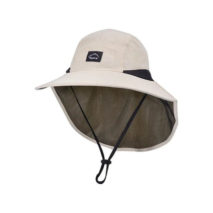 Chapeau de pêche imperméable - Beige - M (56 - 58cm) | La boutique du chapeau