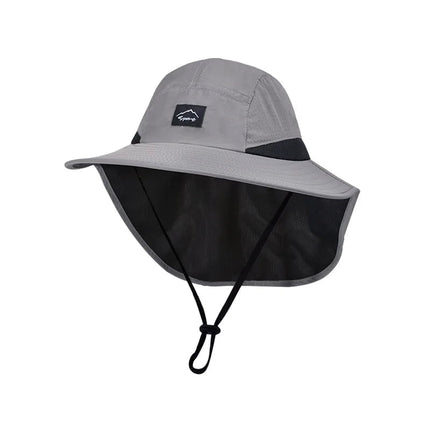 Chapeau de pêche imperméable - Gris foncé - M (56 - 58cm) | La boutique du chapeau