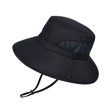 Chapeau de pêche imperméable - Noir - M (56 - 58cm) | La boutique du chapeau