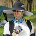 Chapeau de pêche pour voyages - Noir - Ajustable (du 54 au 59) | La boutique du chapeau