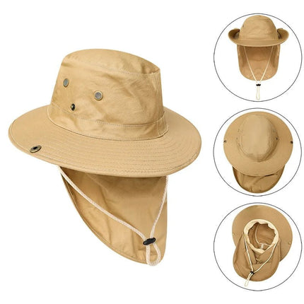 Chapeau de pêche unisexe - Kaki - M (56 - 58cm) | La boutique du chapeau