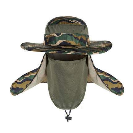Chapeau de pêcheur homme en coton - Camouflage - Ajustable (du 54 au 59) | La boutique du chapeau