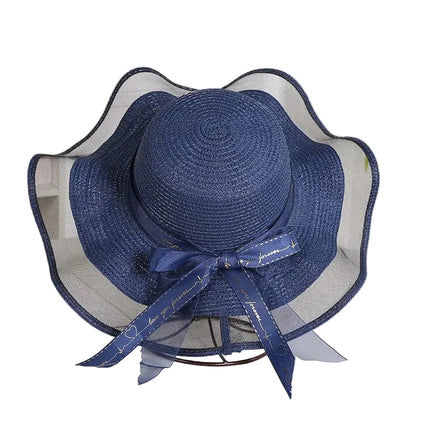 Chapeau de plage - Bleu - M (56 - 58cm) | La boutique du chapeau