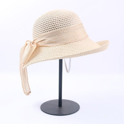 Chapeau de plage en paille - Beige - M (56 - 58cm) | La boutique du chapeau