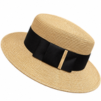 Beige/noir / M (56-58cm)