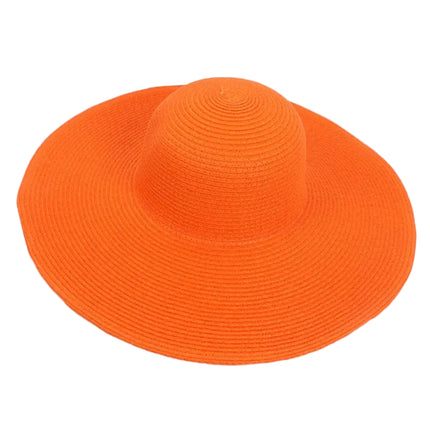 Chapeau de plage femme - Orange - M (56 - 58cm) | La boutique du chapeau