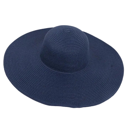 Chapeau de plage femme - Bleu marine - M (56 - 58cm) | La boutique du chapeau