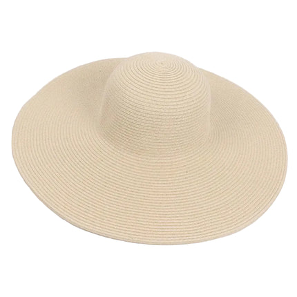 Chapeau de plage femme - Beige - M (56 - 58cm) | La boutique du chapeau