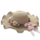 Chapeau de plage ondulé - Kaki - M (56 - 58cm) | La boutique du chapeau
