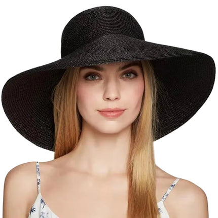 Chapeau de plage pliable - Blanc - M (56 - 58cm) | La boutique du chapeau