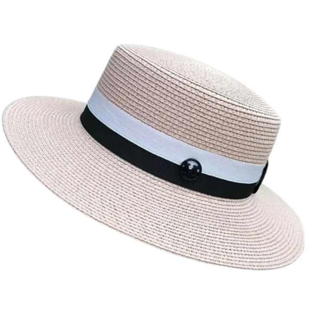 Chapeau de plage pour femme - Rose - M (56 - 58cm) | La boutique du chapeau