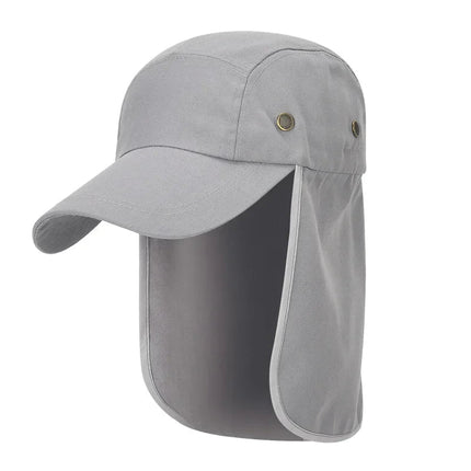 Chapeau de randonnée anti - UV - Gris - M (56 - 58cm) | La boutique du chapeau