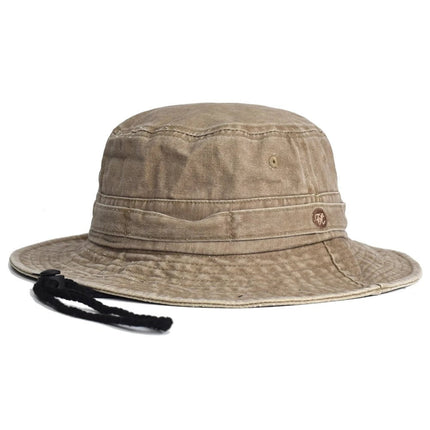 Chapeau de randonnée en coton - Marron - M (56 - 58cm) | La boutique du chapeau