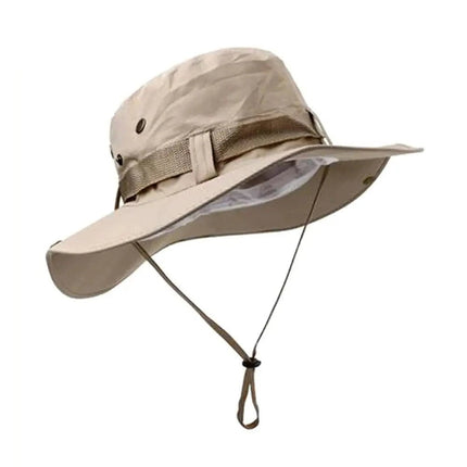 Chapeau de randonnée été - Beige - M (56 - 58cm) | La boutique du chapeau