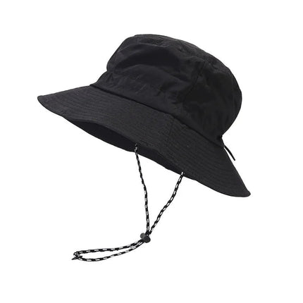 Chapeau de randonnée imperméable - Noir - M (56 - 58cm) | La boutique du chapeau