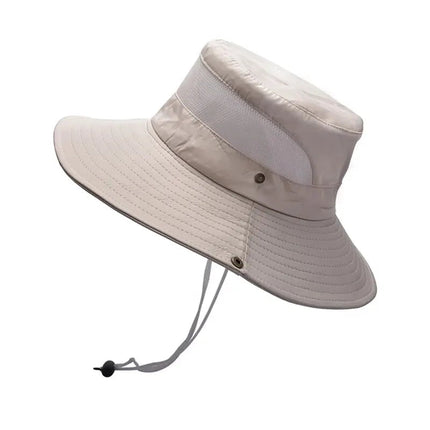 Chapeau de randonnée pliable - Beige - M (56 - 58cm) | La boutique du chapeau