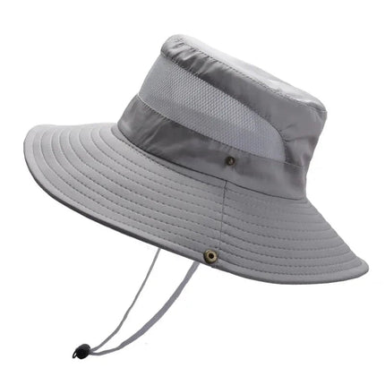 Chapeau de randonnée pliable - Gris - M (56 - 58cm) | La boutique du chapeau
