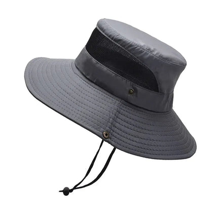 Chapeau de randonnée pliable - Gris foncé - M (56 - 58cm) | La boutique du chapeau