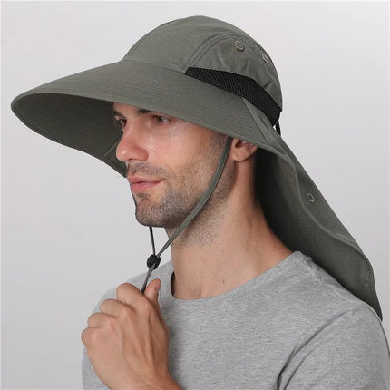 Chapeau de randonnée toutes saisons - Vert - Ajustable (du 54 au 59) | La boutique du chapeau