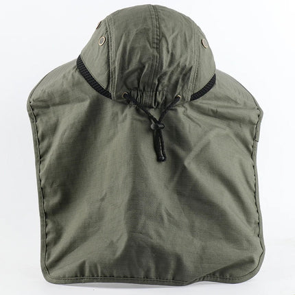 Chapeau de randonnée toutes saisons - Imperméable - Vert - Ajustable (du 54 au 59) | La boutique du chapeau