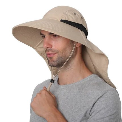 Chapeau de randonnée toutes saisons - Beige - Ajustable (du 54 au 59) | La boutique du chapeau