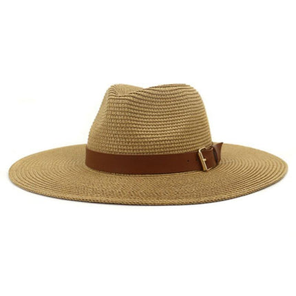 Chapeau de soleil à grand bord - Beige 11cm - M (56 - 58cm) | La boutique du chapeau