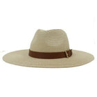 Chapeau de soleil à grand bord - Beige 11cm - M (56 - 58cm) | La boutique du chapeau