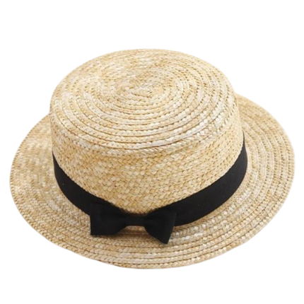 Chapeau de soleil paille - Beige - M (56 - 58cm) | La boutique du chapeau